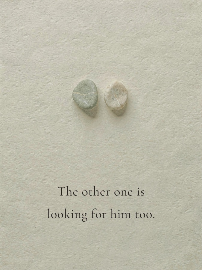 The other one is looking for him too.